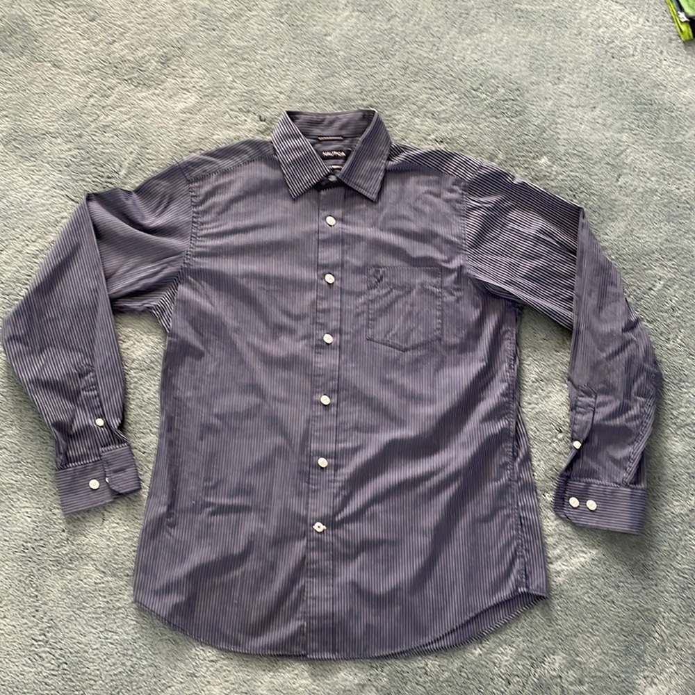 Men’s Nautical Button Down Shirt